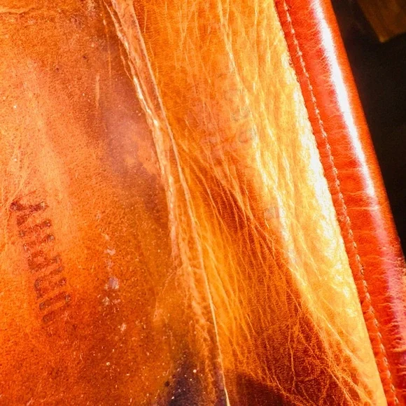 Men's Leather Loafers - Burgundy - Picture 15 of 15